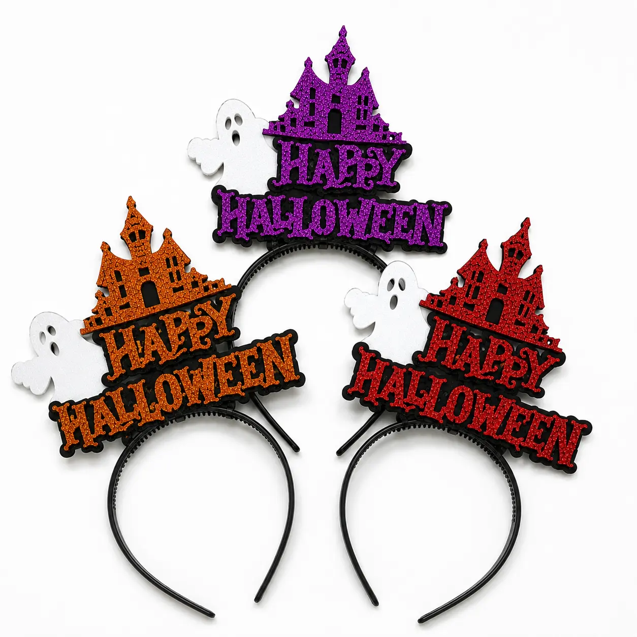 Vincha Mansion con Fantasma Halloween